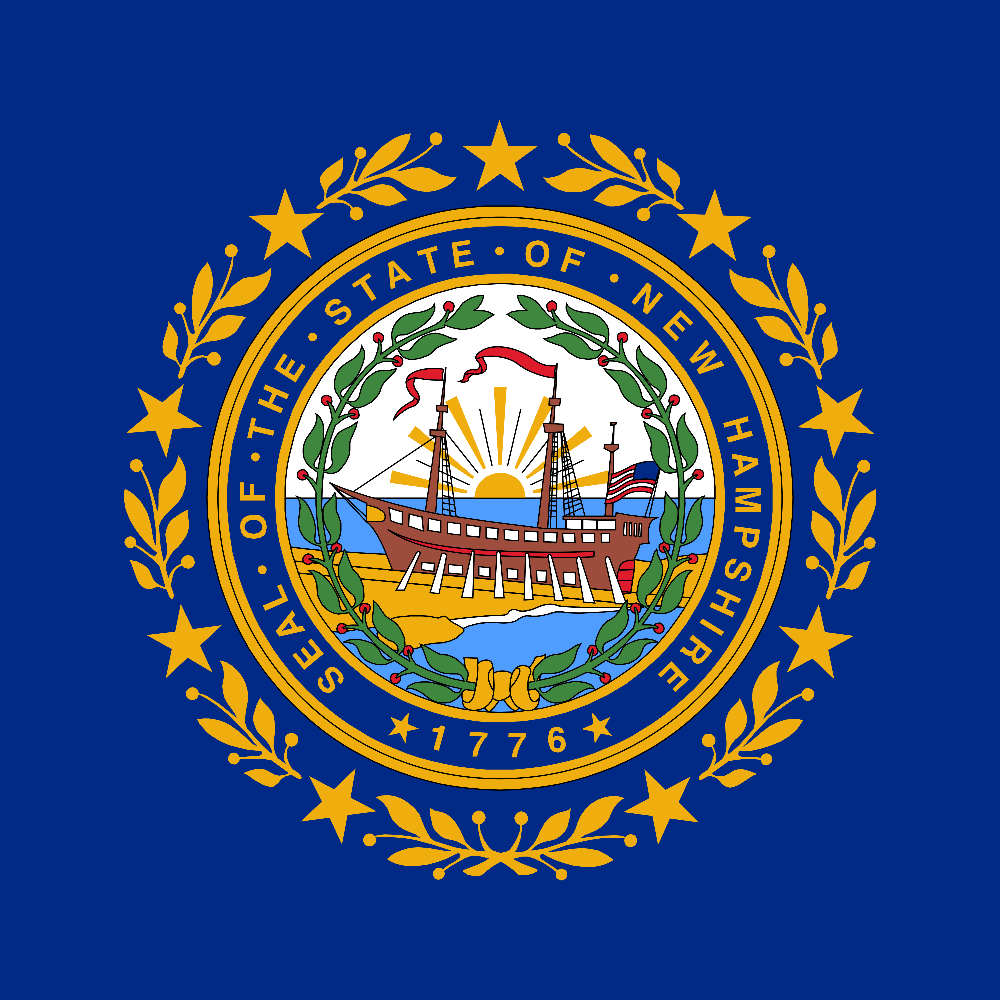 New Hampshire flag