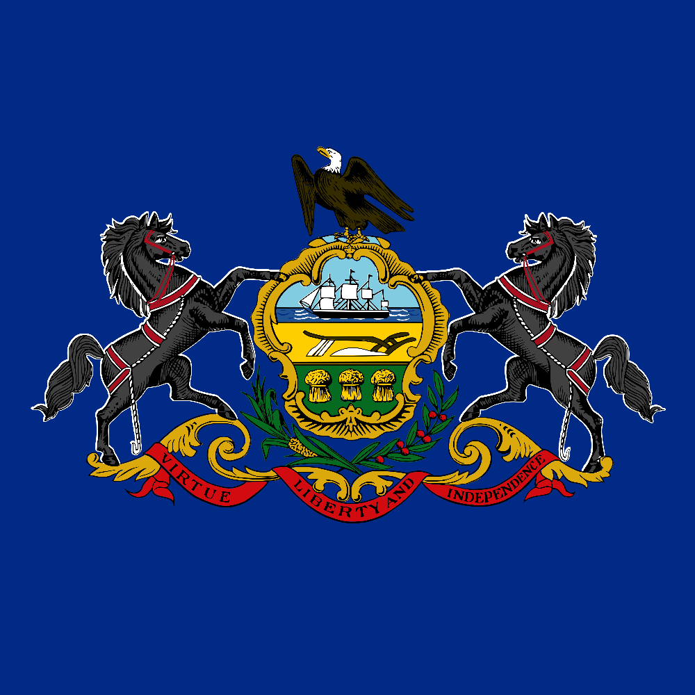 Pennsylvania flag