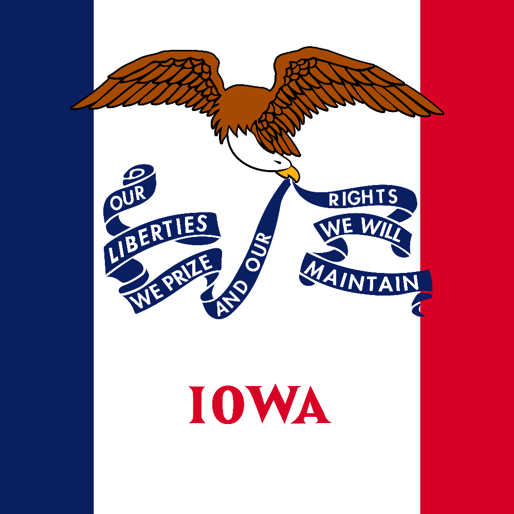 Iowa flag